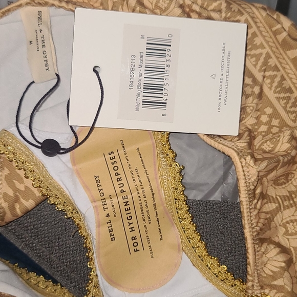 New spell designs wild thing bloomers mustard M - Picture 12 of 16